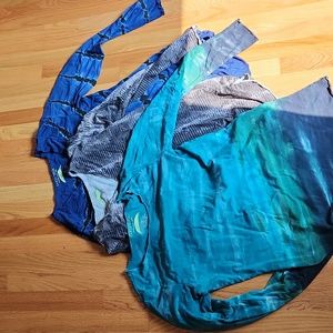 Lot of 3 Earth Yoga tops size xl